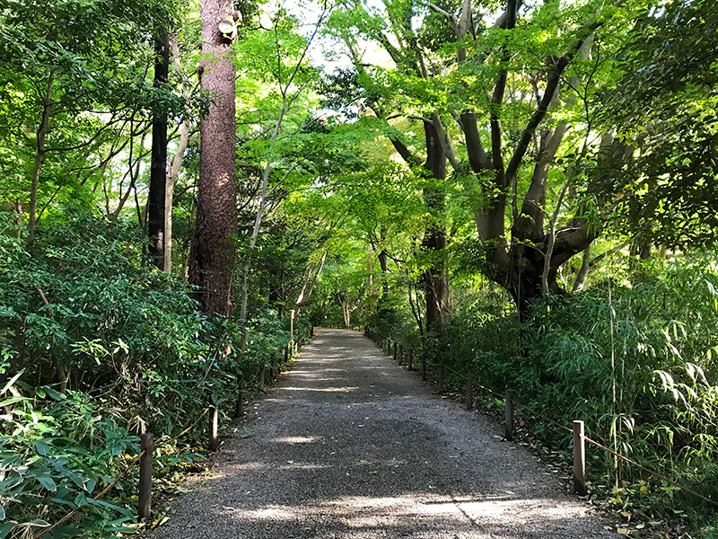 金沢城本丸園地