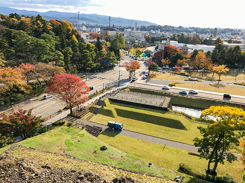 金沢城辰巳櫓跡