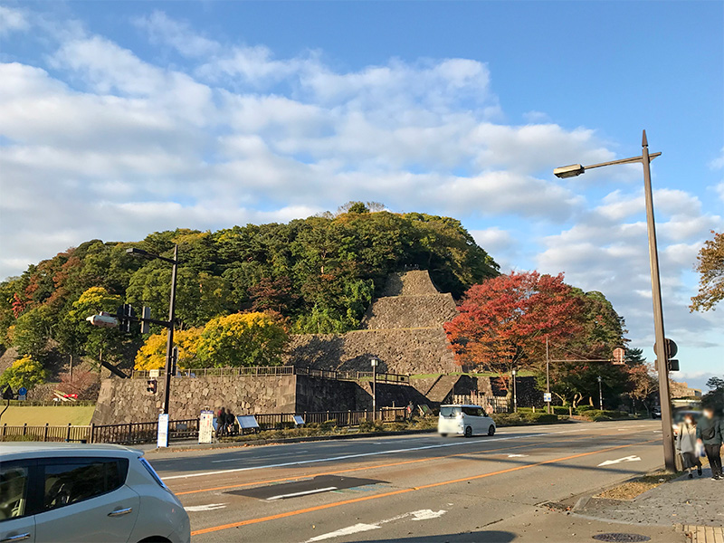 金沢城辰巳櫓跡