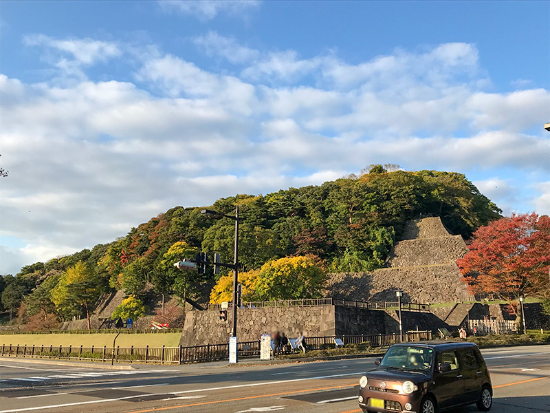 金沢城辰巳櫓跡