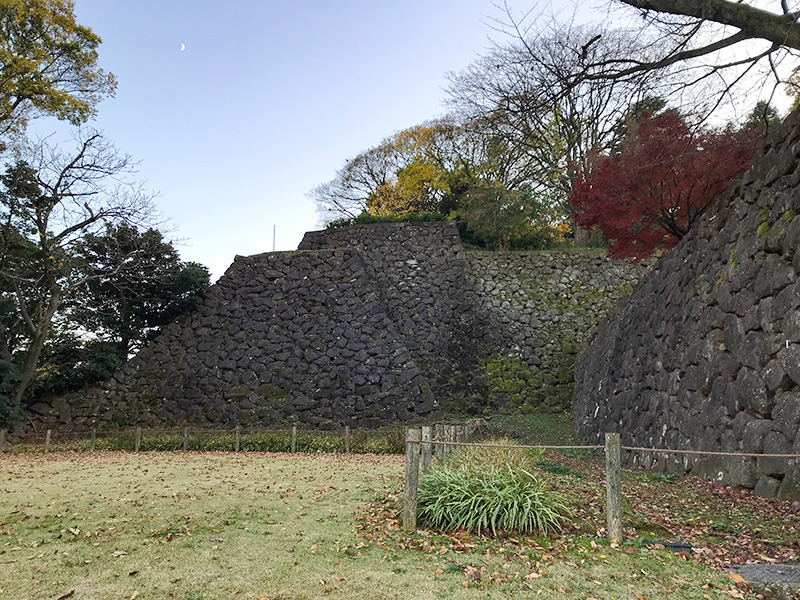 金沢城東の丸北面石垣