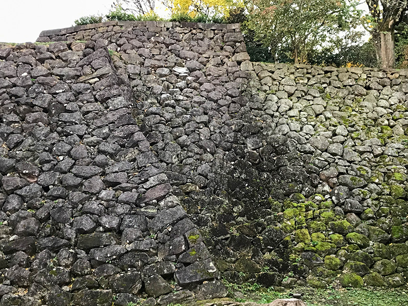 金沢城東の丸北面石垣