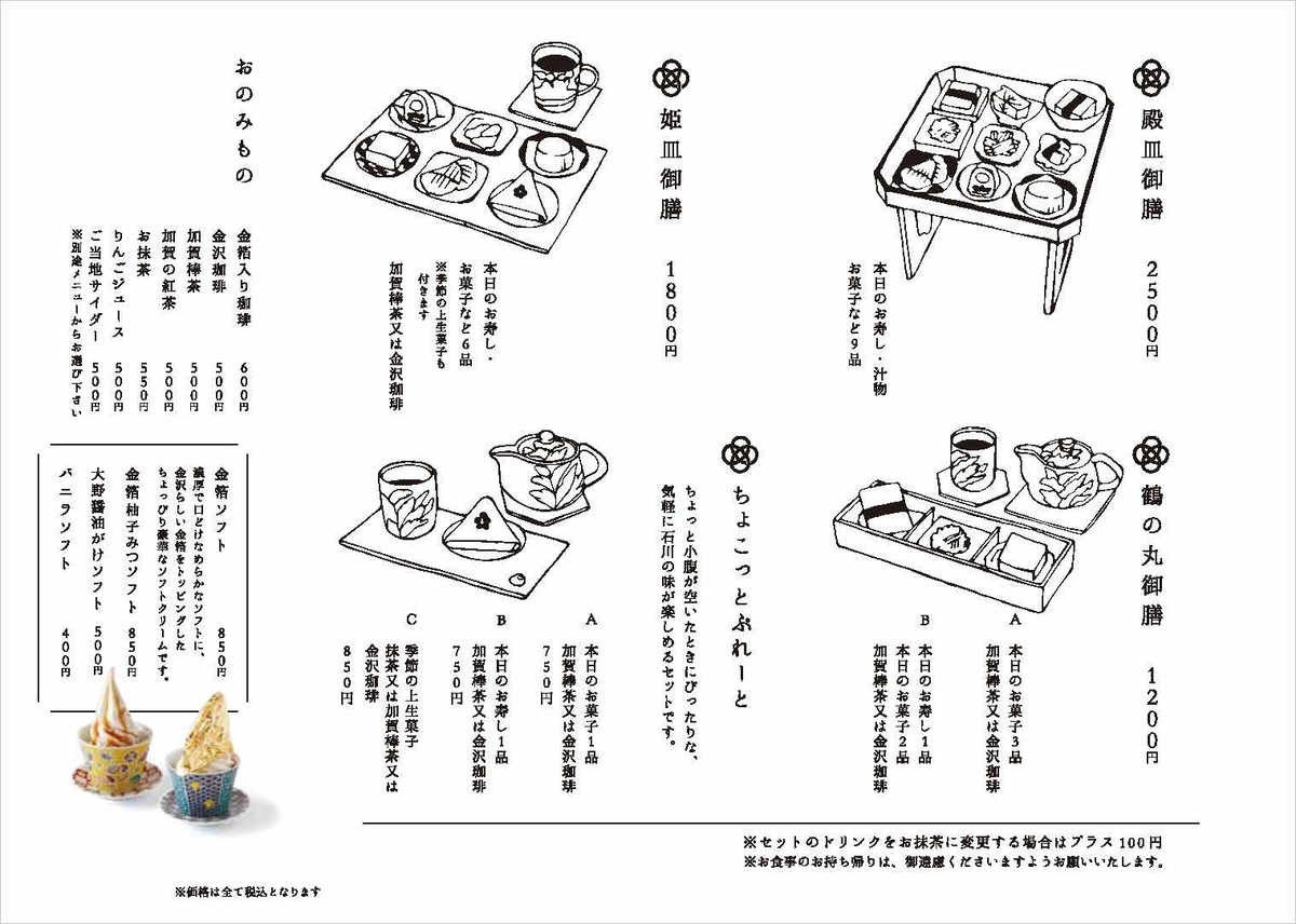 金沢城鶴の丸休憩館・豆皿茶屋