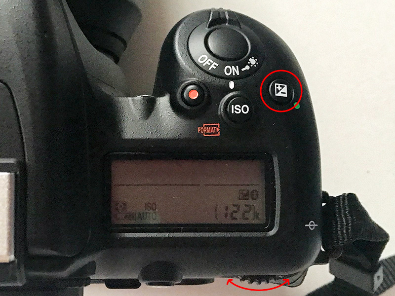 露出調整・Nikon（ニコン）D7500