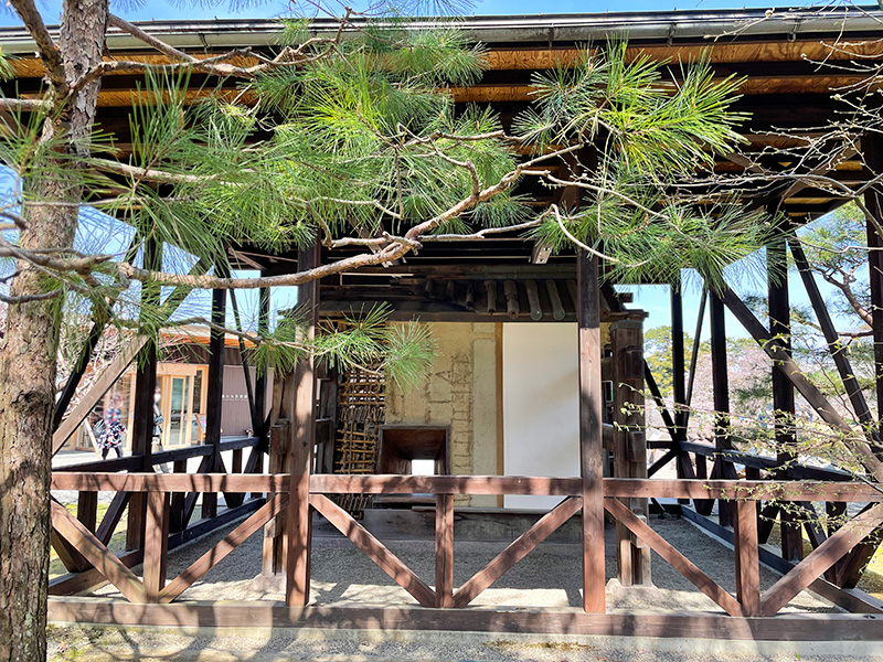 金沢城・鶴の丸土塀構造模型