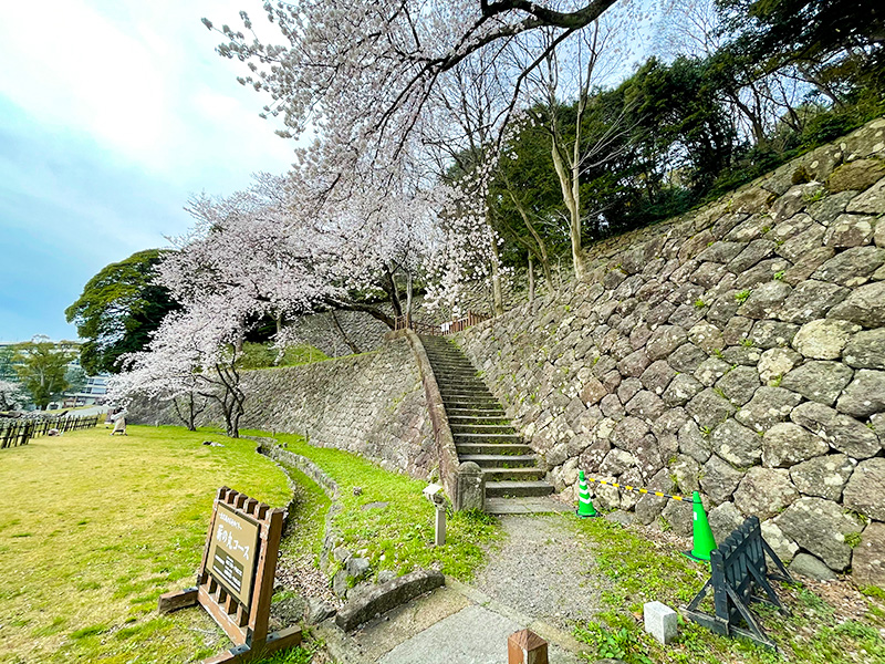 金沢城・申酉櫓下の石垣