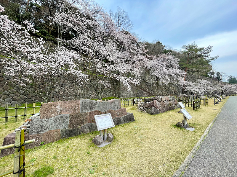 金沢城石垣・石積み模型