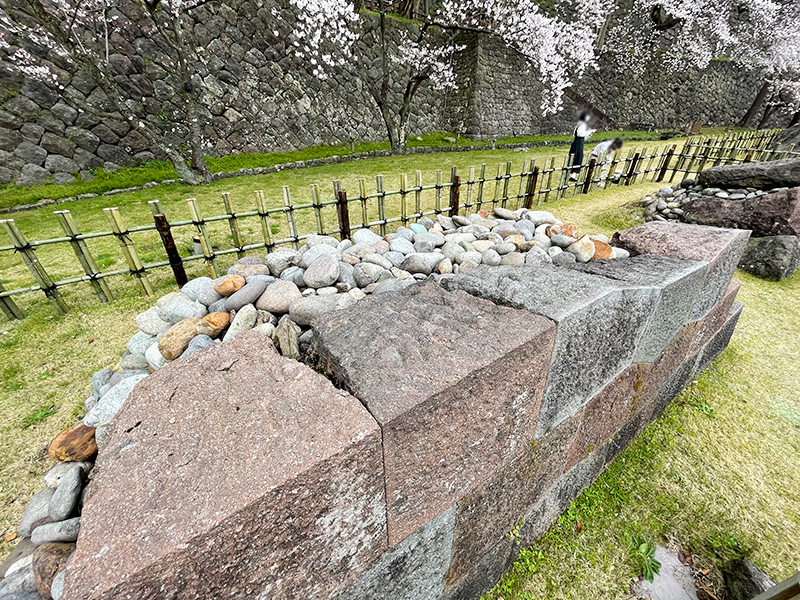 金沢城石垣・石積み模型