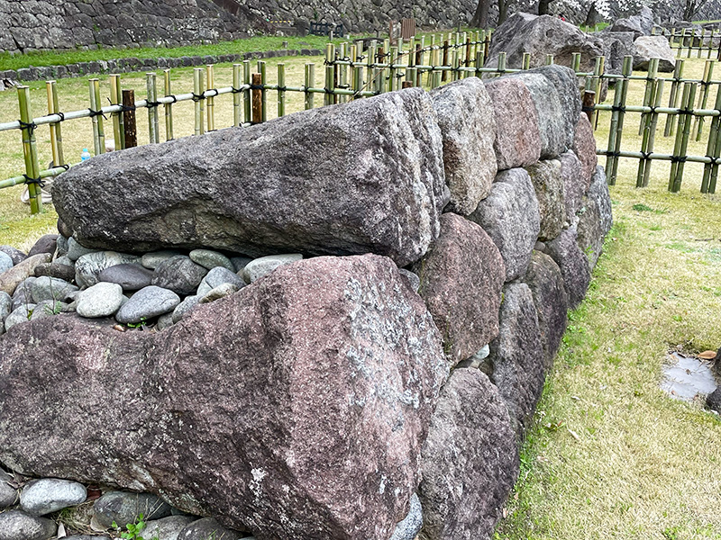 金沢城石垣・石積み模型