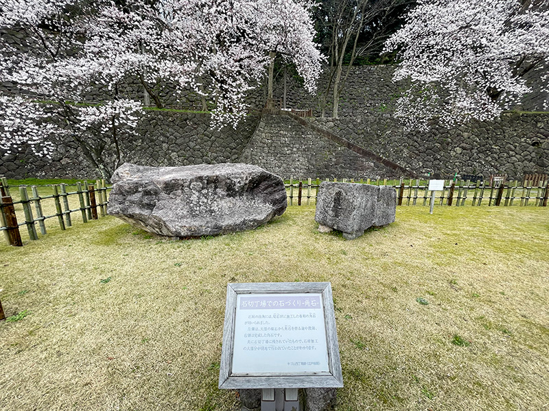 金沢城石垣・石積み模型