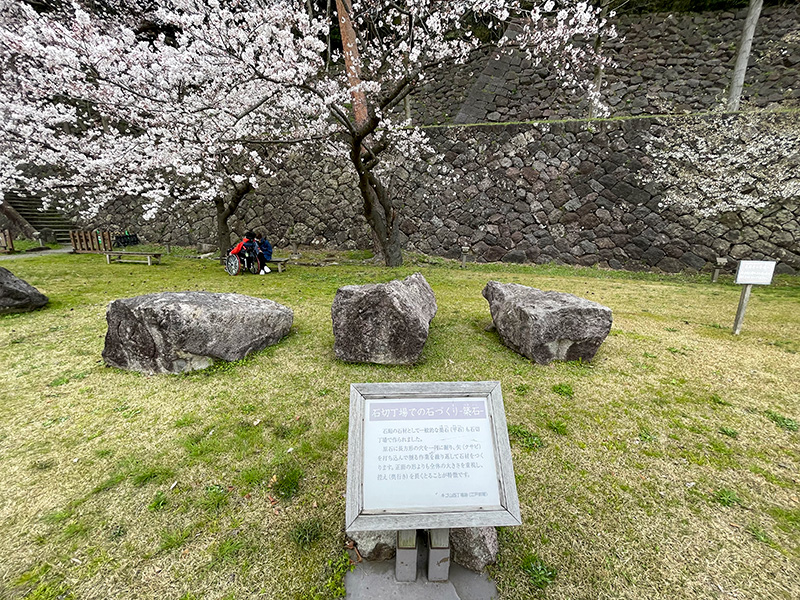 金沢城石垣・石積み模型