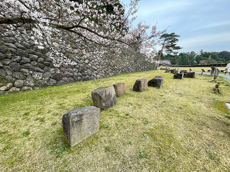 金沢城石垣・石積み模型