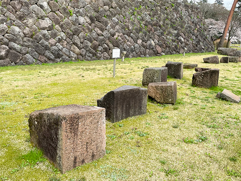 金沢城石垣・石積み模型