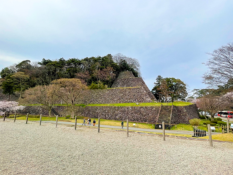 金沢城・鯉喉櫓台石垣