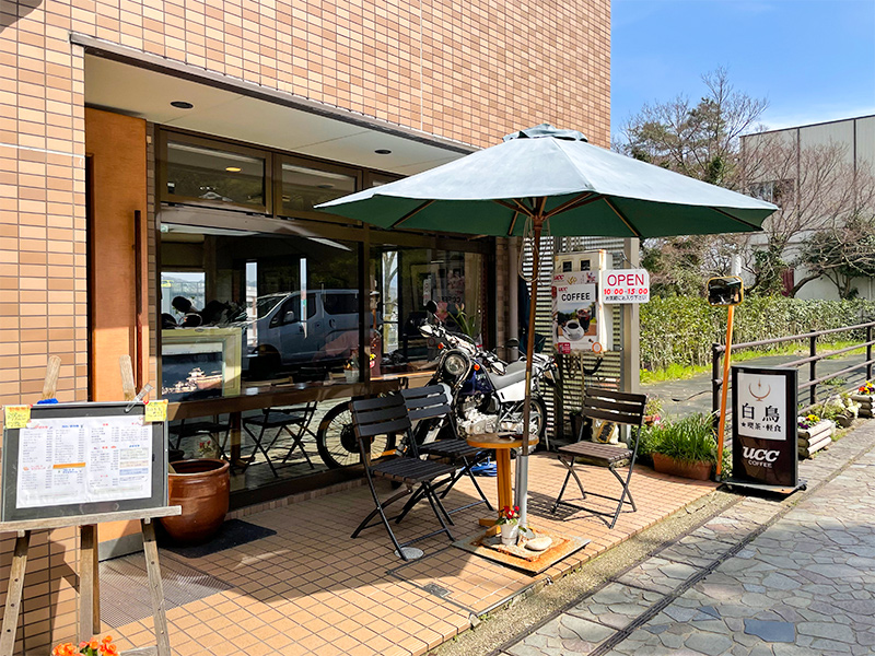 金沢兼六園近く軽食喫茶白鳥