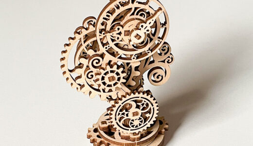 【Ugears】東急ハンズで見つけた木製組立キット「Ugears（ユーギアーズ）」が楽しすぎてヤバい♪まずはスチームパンククロックを作ってみた