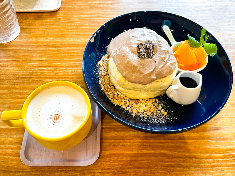 鶴来カフェ・たまごのゆめ、パンケーキ