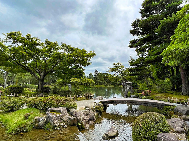 兼六園ことじ灯籠・金沢