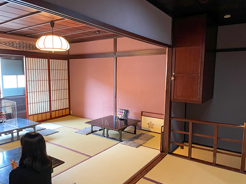 ひがし茶屋街茶房久連波(くれは)
