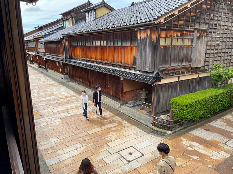 ひがし茶屋街茶房久連波(くれは)
