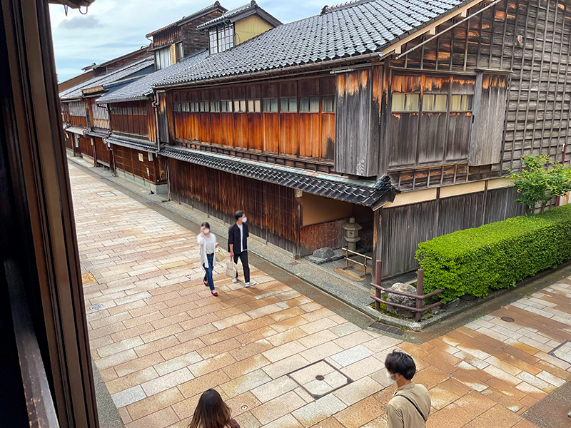 ひがし茶屋街茶房久連波（くれは）