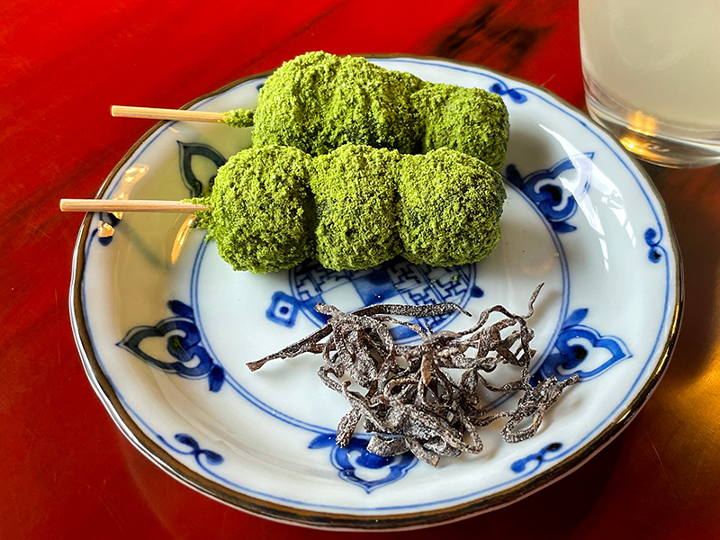 ひがし茶屋街茶房久連波(くれは)