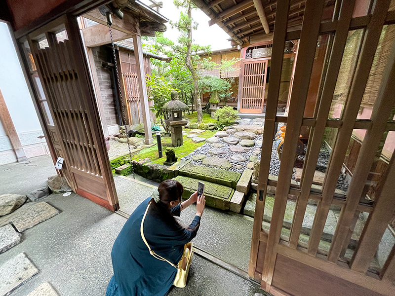 金沢料亭大友楼、茶寮一井庵