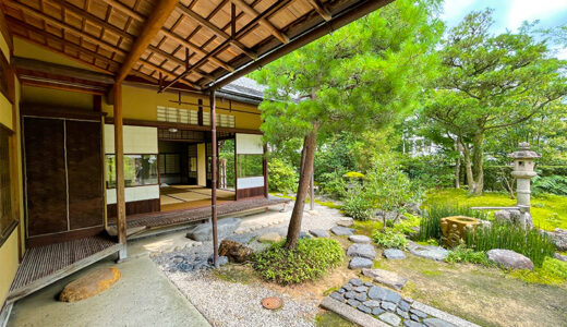 【金沢観光】金沢21世紀美術館の敷地には風情ある茶室「松涛庵」と「山宇亭」があります