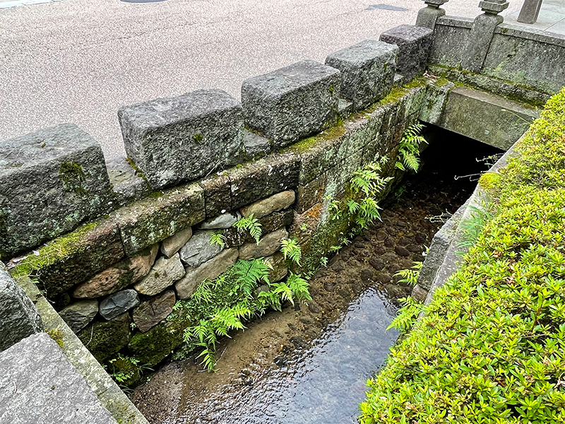 金沢尾山神社西内惣構跡