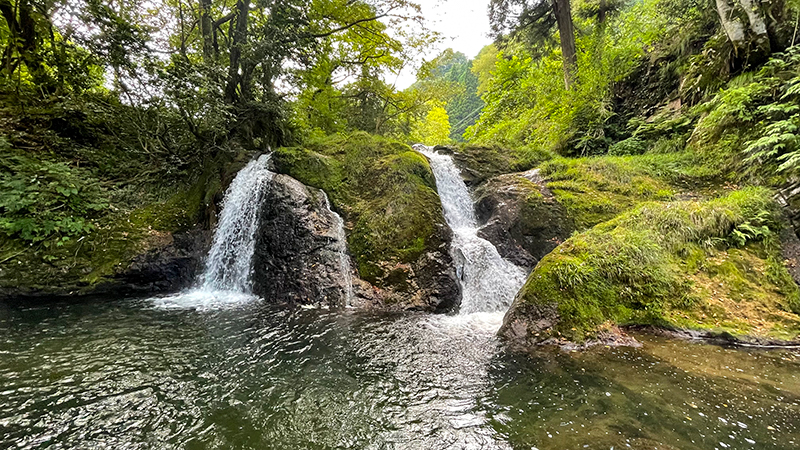 石川県小松・鱒留の滝