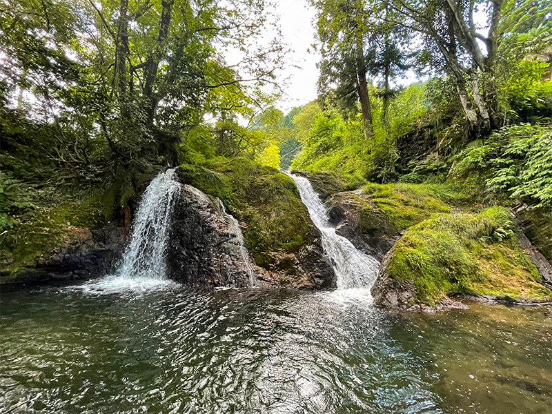 石川県小松・鱒留の滝