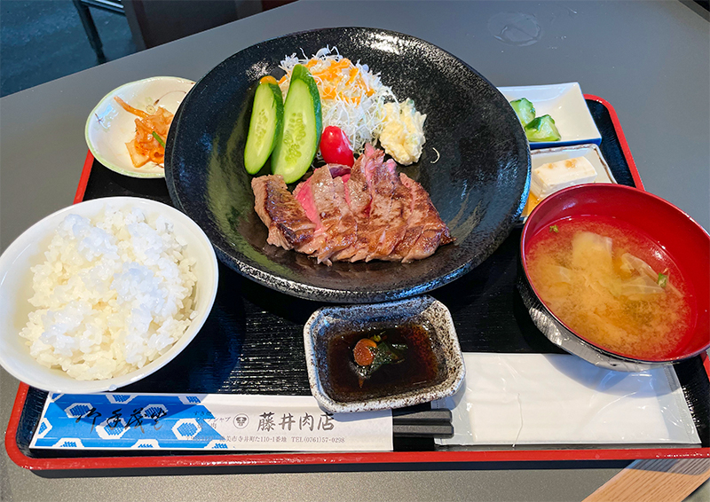 能登牛・藤井肉店・ランチ