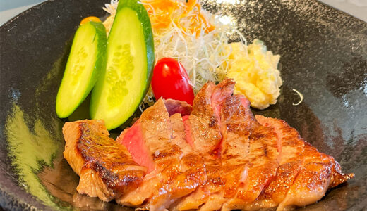 【ランチ】お肉屋さん「藤井肉店」では併設のお食事処でランチがいただけるよ♪能登牛もあります！