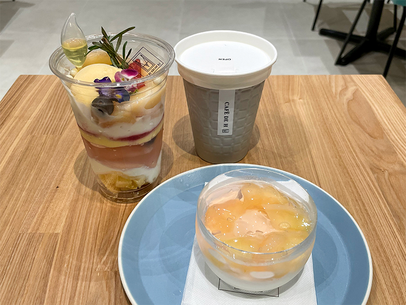 cafe de h（カフェ ドゥ アッシュ・グランシェフズキッチン）イオンモール白山