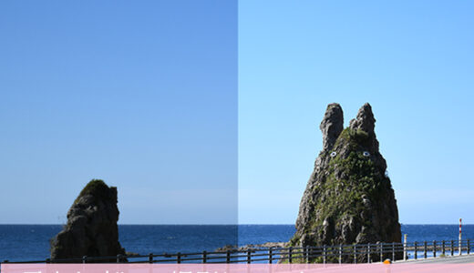 【カメラ散歩】トトロ岩を露出を変えて撮影してみた