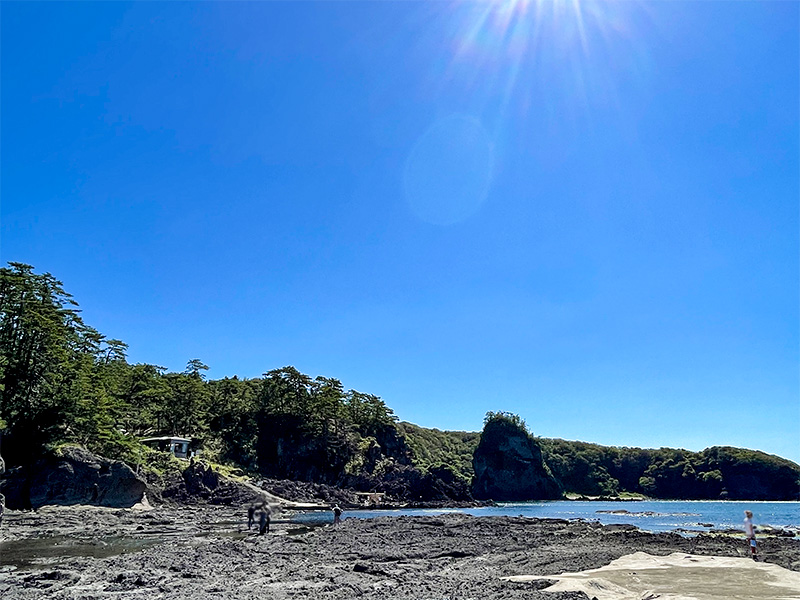 能登金剛・巌門・千畳敷岩