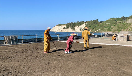 【能登】揚げ浜式塩田の「塩の駅 輪島塩」では塩田体験ができるよ