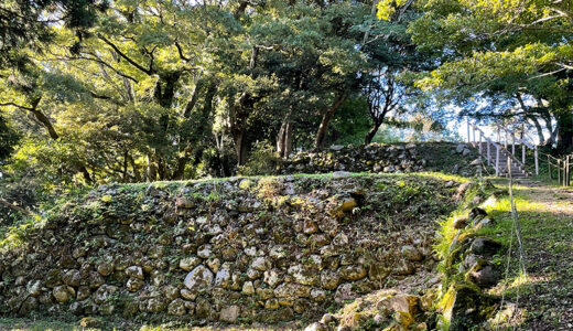 【七尾城跡おすすめ城攻めコースを往く：其の三】三の丸〜二の丸〜九尺石〜桜馬場跡〜遊佐屋敷跡