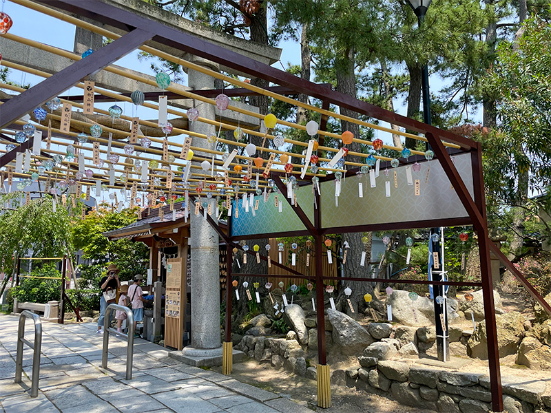 白山神社水みくじ