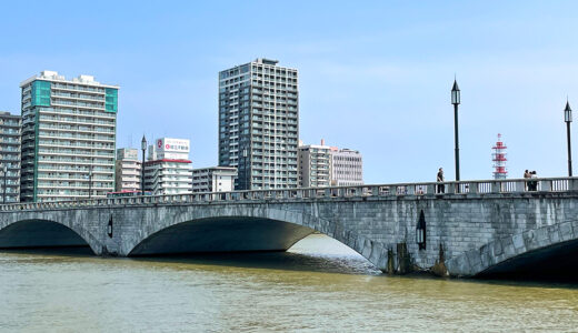 【新潟観光】アーチ型が美しい新潟市のシンボル「萬代橋」